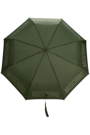 Moschino Regenschirm mit Logo-Print