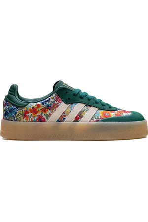 adidas X Liberty London Sambae "Liberty London Collegiate Green" Sneakers