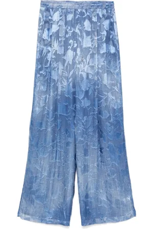 ERMANNO SCERVINO Hose mit Blumenjacquard