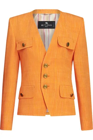 Etro Einreihiges Sakko mit Slub-Effekt