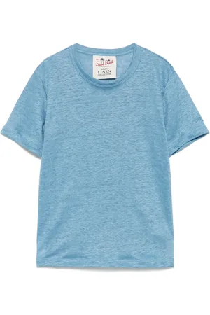 MC2 SAINT BARTH T-Shirt aus Leinen