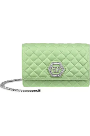 Philipp Plein Mini-Tasche aus Matelassé-Leder