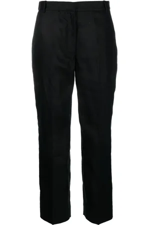 Calvin Klein Cropped-Leinenhose