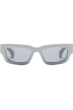 Gucci Sonnenbrille mit eckigem Gestell