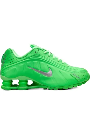 Nike Shox R4 Green Strike Sneakers