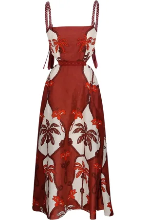 JOHANNA ORTIZ Maxikleid mit Print