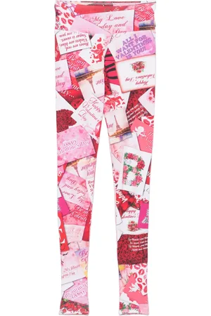 Balenciaga Taillenleggings mit Print