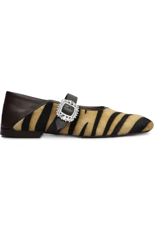 WALES BONNER Ballerinas mit Animal-Print