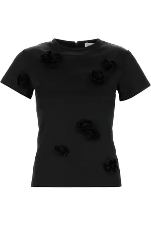 Sportmax Mendoza Oberteil mit Blumenapplikation
