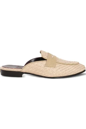Bougeotte Mules aus Raffiabast