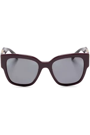 VERSACE Sonnenbrille mit eckigem Gestell