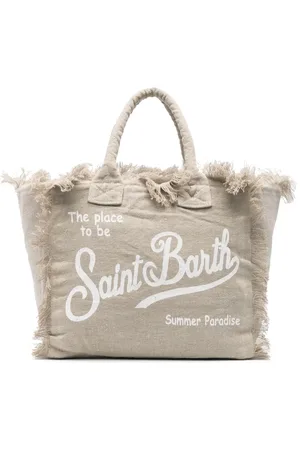 MC2 SAINT BARTH Vanity Tote Bag aus Leinen