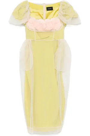 Simone Rocha Balconette-Midikleid im Layering-Look