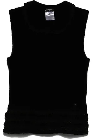 CHANEL 2002 ärmelloses Top