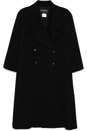 CHANEL 1998 Doppelreihiger Mantel