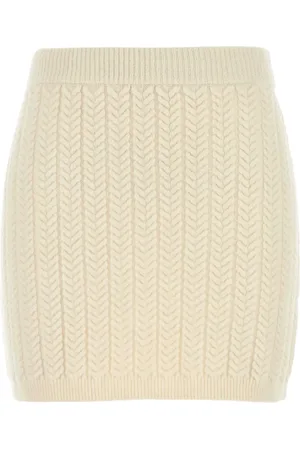 Sportmax Midirock mit Zopfmuster