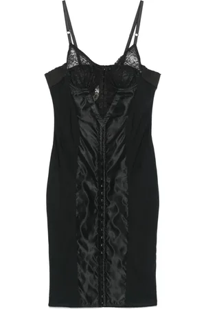 Dolce & Gabbana 2010 Midikleid mit Spitzendetail