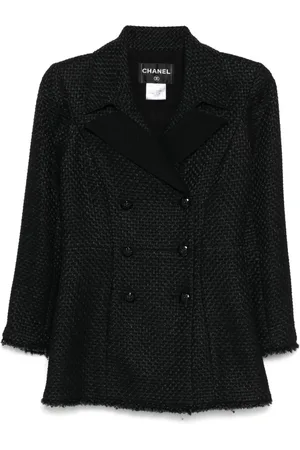 CHANEL 2009 doppelreihige Jacke