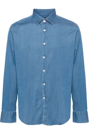 CANALI Klassisches Jeanshemd