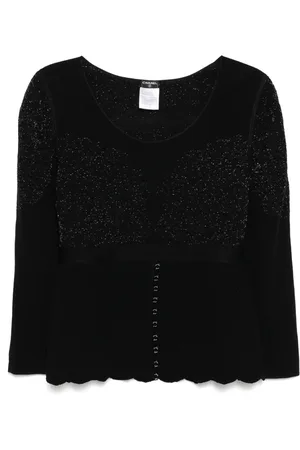 CHANEL 2006 Bluse mit langen Ärmeln
