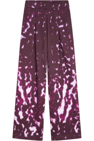 DRIES VAN NOTEN Jogginghose mit Batikmuster