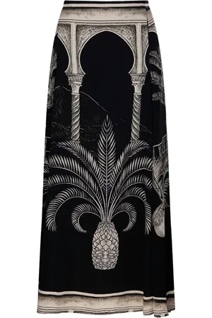 JOHANNA ORTIZ Rock mit grafischem Print
