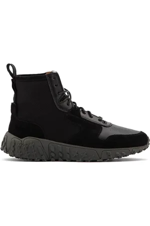 Buttero Schnürstiefel mit Kontrasteinsatz