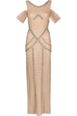 Atu Body Couture Abendkleid mit Kristallen