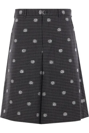 Comme des Garçons Karierte Shorts