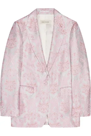 DRIES VAN NOTEN Sakko mit Blumen-Print