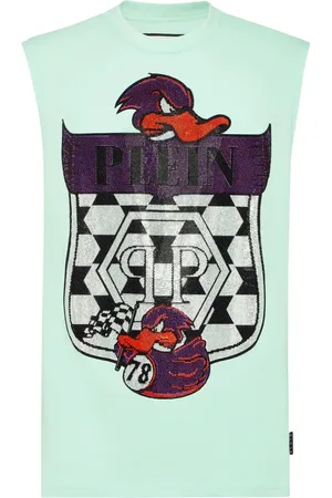 Philipp Plein Trägershirt mit Logo-Print