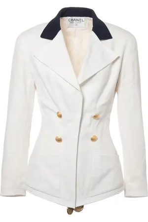 CHANEL 1990s Blazer mit schmalem Schnitt
