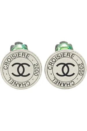 CHANEL 2000 CC Croisiere 2000 Ohrclips aus