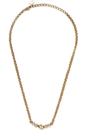 Dior 1990-2015 Halskette mit Strass