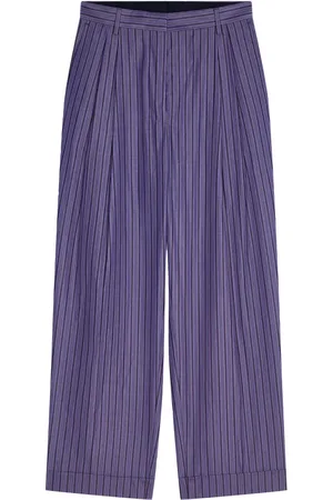 DRIES VAN NOTEN Gestreifte Hose