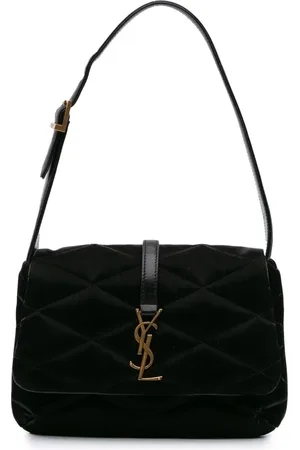 Saint Laurent 2022 gesteppte Le 57 Schultertasche aus Satin