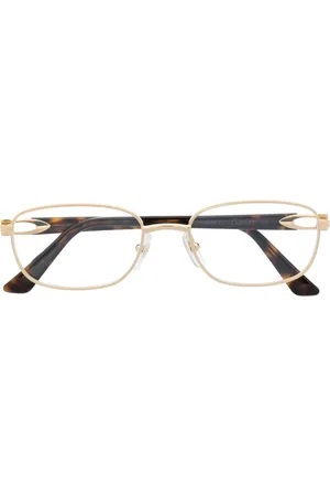 Cartier Brille mit ovalem Gestell
