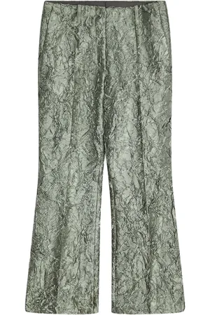 DRIES VAN NOTEN Hose mit Knittereffekt