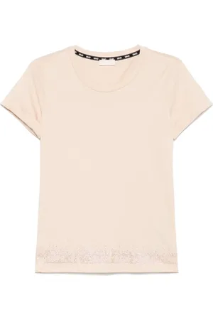Liu Jo T-Shirt mit Logo-Verzierung