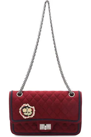 CHANEL 2015-2016 Paris-Salzburg Reissue 2.55 gesteppte Double Flap 225 Schultertasche