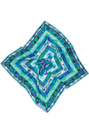 Puccini Seidenschal mit geometrischem Print