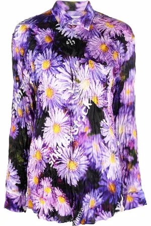 Balenciaga Hemd mit Blumen-Print