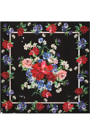 Dolce & Gabbana Schal mit Blumen-Print
