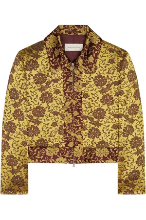 DRIES VAN NOTEN Jacke mit Jacquard
