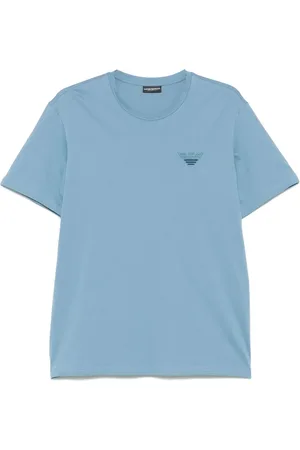Emporio Armani T-Shirt mit Logo-Stickerei