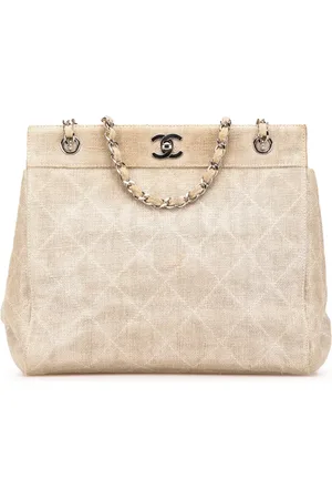 CHANEL 1997-1999 Tote Bag mit CC-Steppung