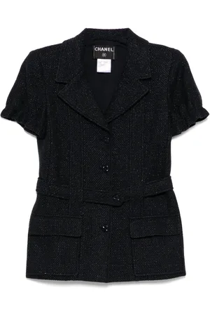 CHANEL 2001 einreihige Jacke