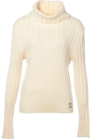 CHANEL 2000-2020 gerippter Pullover