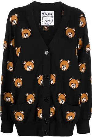 Moschino Klassischer Jacquard-Cardigan