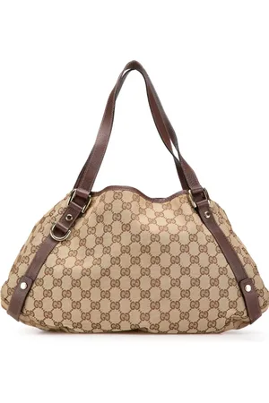 Gucci 2000-2015 Abbey Tote Bag aus GG Canvas mit D-Ring